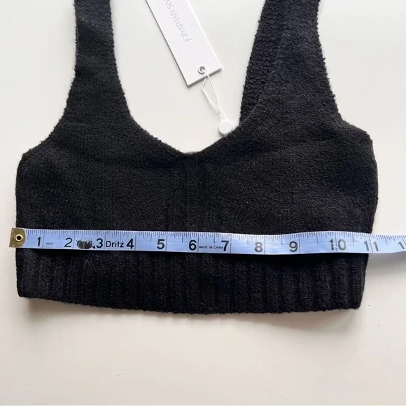 Jonathan Simkhai Black Knit Bralette - Picture 6 of 8